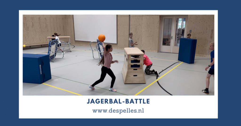 Jagerbal-Battle in de gymles