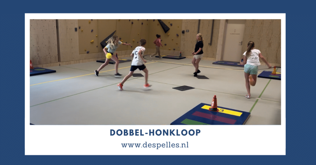 Dobbel-Honkloop in de gymles